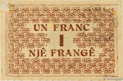 1 Franc ALBANIA  1917 PS.142a XF+