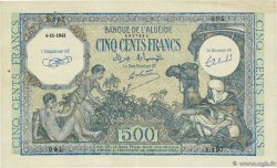500 Francs ALGERIA  1943 P.093 VF