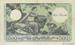 500 Francs ALGERIA  1943 P.093 VF