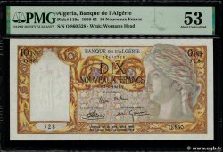 10 Nouveaux Francs ALGÉRIE  1961 P.119a SUP+