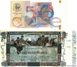 50 Pounds Test Note INGLATERRA  2001 