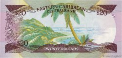 20 Dollars CARIBBEAN   1987 P.19m UNC