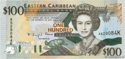 100 Dollars EAST CARIBBEAN STATES  1994 P.35k ST