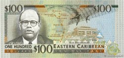 100 Dollars EAST CARIBBEAN STATES  1994 P.35k FDC