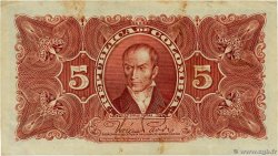 5 Pesos COLOMBIA  1904 P.311 VF