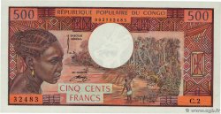 500 Francs CONGO  1974 P.02a q.FDC