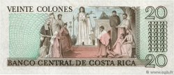 20 Colones COSTA RICA  1983 P.252a UNC-