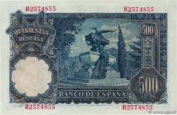 500 Pesetas ESPAÑA  1951 P.142a SC+