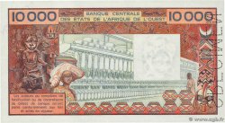 10000 Francs Spécimen WEST AFRIKANISCHE STAATEN  1977 P.109Aas fST+