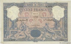 100 Francs BLEU ET ROSE FRANCE  1899 F.21.12 TTB