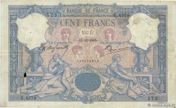 100 Francs BLEU ET ROSE FRANCIA  1905 F.21.19 BC