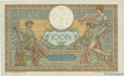 100 Francs LUC OLIVIER MERSON sans LOM FRANKREICH  1921 F.23.14 VZ