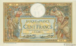 100 Francs LUC OLIVIER MERSON grands cartouches FRANCE  1926 F.24.05 AU-