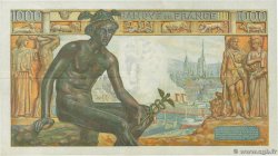 1000 Francs DÉESSE DÉMÉTER FRANKREICH  1942 F.40.01 fSS