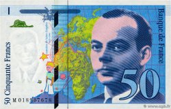 50 Francs SAINT-EXUPÉRY modifié FRANKREICH  1994 F.73.01c
