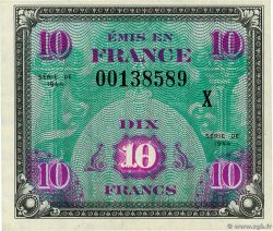 10 Francs DRAPEAU FRANCIA  1944 VF.18.02 SPL+