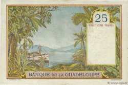 25 Francs GUADELOUPE  1934 P.14 SS