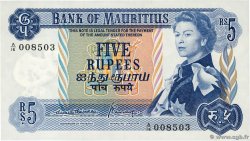 5 Rupees MAURITIUS  1972 P.30b SC+