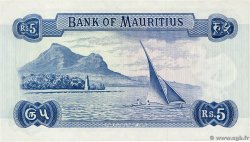 5 Rupees ISOLE MAURIZIE  1972 P.30b q.FDC