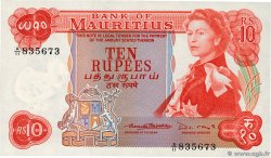 10 Rupees ÎLE MAURICE  1972 P.31b