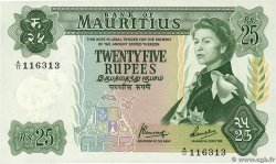 25 Rupees MAURITIUS  1982 P.32b UNC