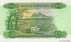 25 Rupees MAURITIUS  1982 P.32b UNC