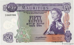 50 Rupees MAURITIUS  1972 P.33b SC+
