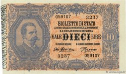 10 Lire ITALY  1923 P.020d UNC