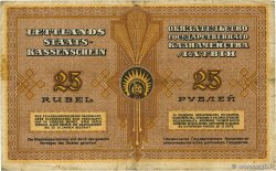 25 Rubli LATVIA  1919 P.05h F