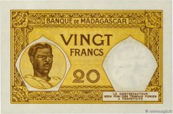 20 Francs MADAGASCAR  1948 P.037 NEUF