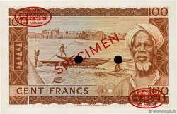 100 Francs Spécimen MALI  1960 P.07s FDC