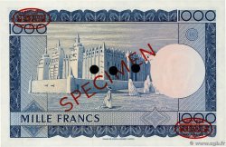 1000 Francs Spécimen MALí  1960 P.09s SC+