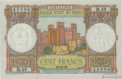 100 Francs MOROCCO  1952 P.45 UNC-