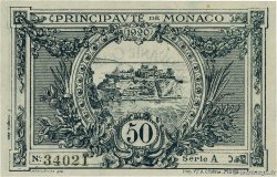 50 Centimes MONACO  1920 P.03a pr.NEUF