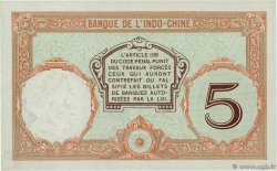 5 Francs NOUVELLE CALÉDONIE  1936 P.36b UNC-