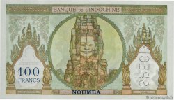100 Francs Spécimen NOUVELLE CALÉDONIE  1957 P.42ds NEUF