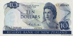 10 Dollars NEW ZEALAND  1968 P.166b