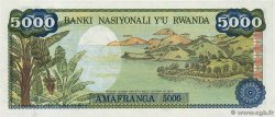 5000 Francs Spécimen RWANDA  1978 P.15s UNC