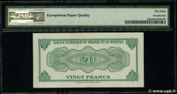 20 Francs RWANDA BURUNDI  1960 P.03 AU