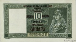 10 Dinara SERBIE  1941 P.22 pr.NEUF