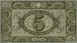 5 Francs SWITZERLAND  1914 P.11g AU+