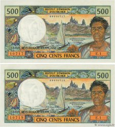 500 Francs Lot TAHITI  1970 P.25a SC