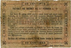 50 Centimes DAHOMEY  1917 P.01b SGE
