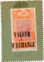 10 Centimes GUINEA  1917 P.04 XF+