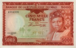 5000 Francs MALI  1960 P.10 XF+