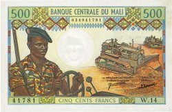 500 Francs MALI  1973 P.12d fST+