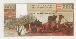 200 Ouguiya MAURITANIA  1973 P.02a UNC