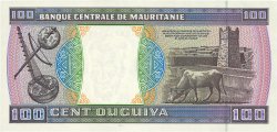 100 Ouguiya MAURITANIA  1993 P.04f UNC