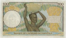 100 Francs FRENCH WEST AFRICA  1941 P.23 VF
