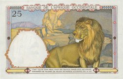 25 Francs FRENCH WEST AFRICA  1942 P.27 FDC